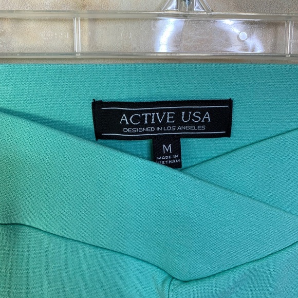 { 5 for $25 } ACTIVE USA MINT ATHLIESURE YOGA LEGG - Picture 4 of 6